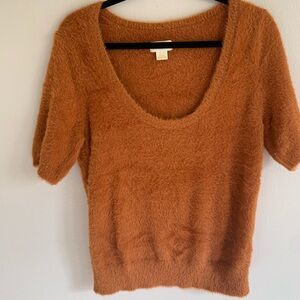 Orange spice short sleeve top from
Anthropology
